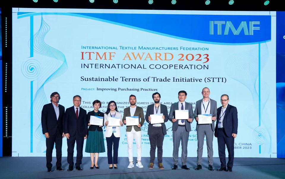 ITMF Awards 2023 apresentado na Conferência Anual da ITMF 2023 em Keqiao / China