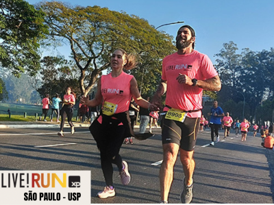 Participantes da LIVE! RUN XP em São Paulo vão usar camisetas com tecido tecnológico que melhora o desempenho na corrida