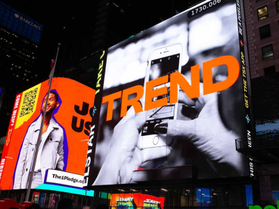 Fevest Trend 2024 amplia seu alcance internacional com anúncio na Times Square, em Nova York