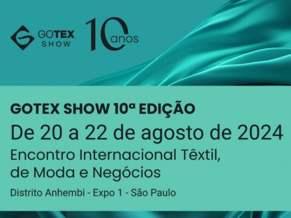 Gotex Show 2024 conta com mais de 250 expositores e espera 4 mil em público